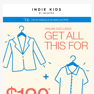 $120 Blazer & Shirt* Bundle - Suit Up!