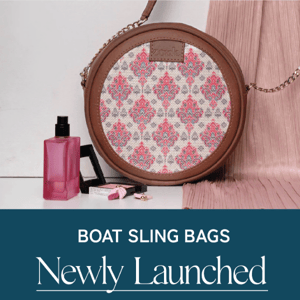 Get ready to elevate your style game with our newly launched bags - Shop now!