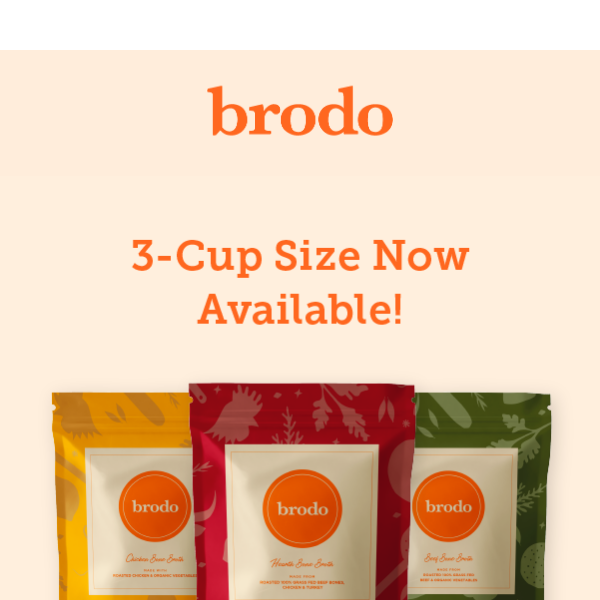 NEW 3️⃣-CUP SIZE AVAILABLE!