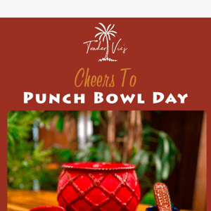 Cheers to Punch Bowl Day 🍹