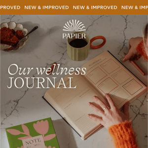 New: Our wellness journal got a refresh 🌱