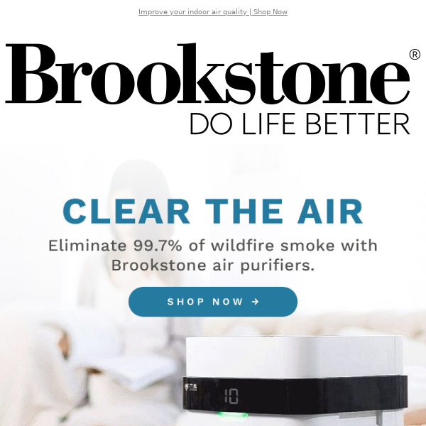 Breathe Clean Stay Safe with Purifiers Brookstone