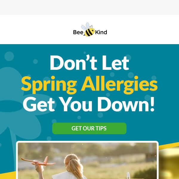 Here Are Our Tips For Dealing With Allergies!