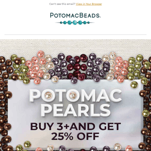 Upgrade Your Jewelry Collection with Potomac Pearls and Save 25% on Your Purchase!