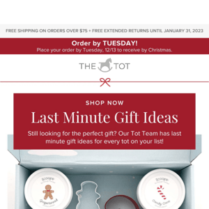 Only 2 Days Left To Shop Our Top Last Minute Gift Ideas