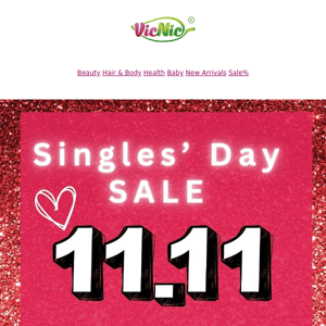 LIVE NOW: 11.11. SINGLES' DAY SALE