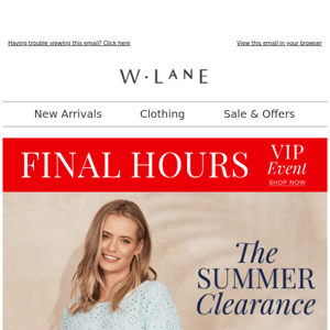 The $20 & Under Summer Clearance Is Wrapping Up!