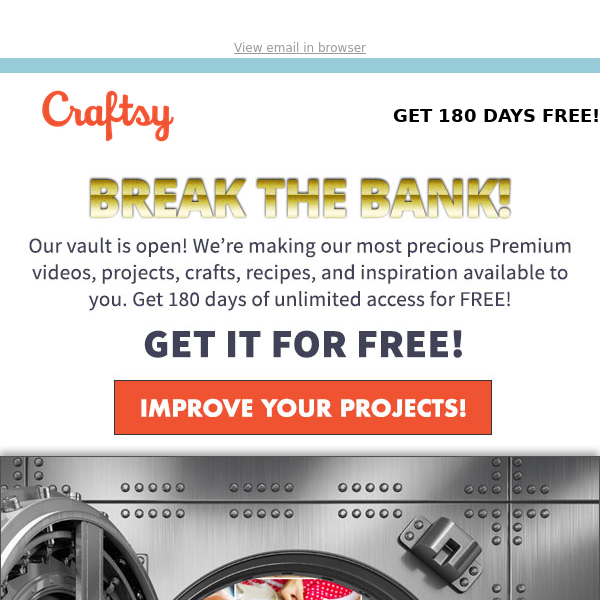 You can “Break the Bank” today for FREE.