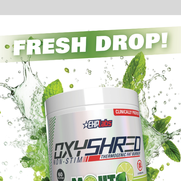 OXYSHRED NON-STIM MOJITO 🍋🍃