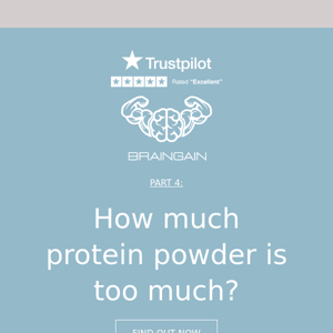 Are You Taking Too Much Protein Powder?