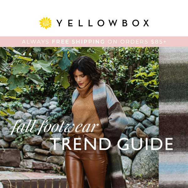 Fall Footwear Trend Guide 🍂