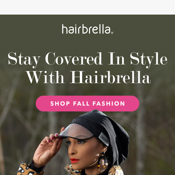 Your Fall Lookbook: Hairbrella Edition 🍂