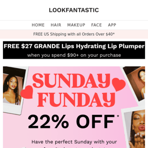 Save 25% off this Sunday ❤️