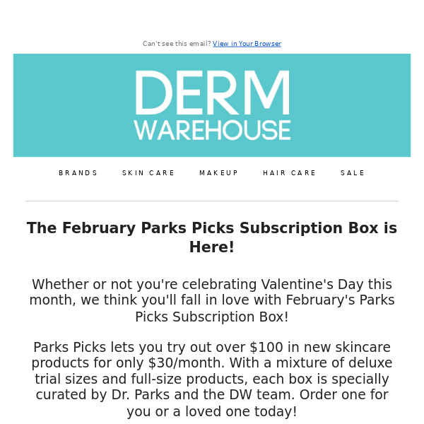 Feel the Love With February's Parks Picks Subscription Box!