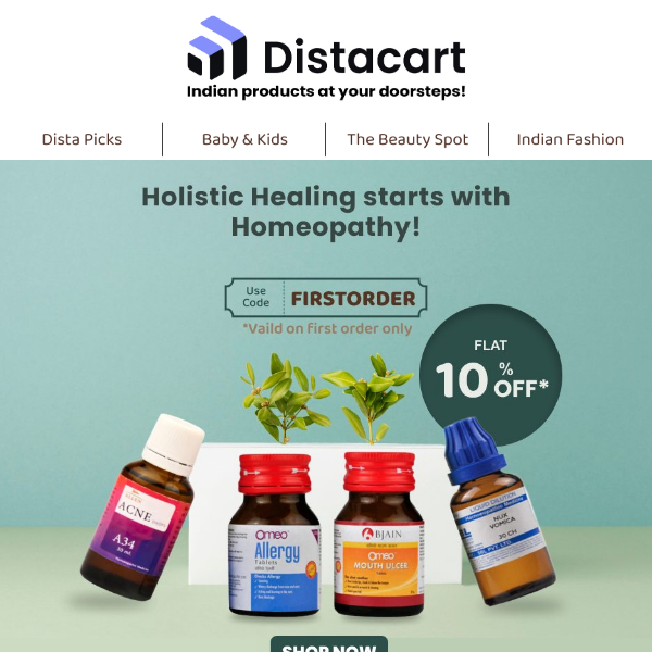 Dear Dista Cart, stop looking for the best of Homeopathy 🔍