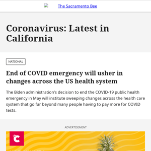 End of COVID emergency will usher in changes across the US health system