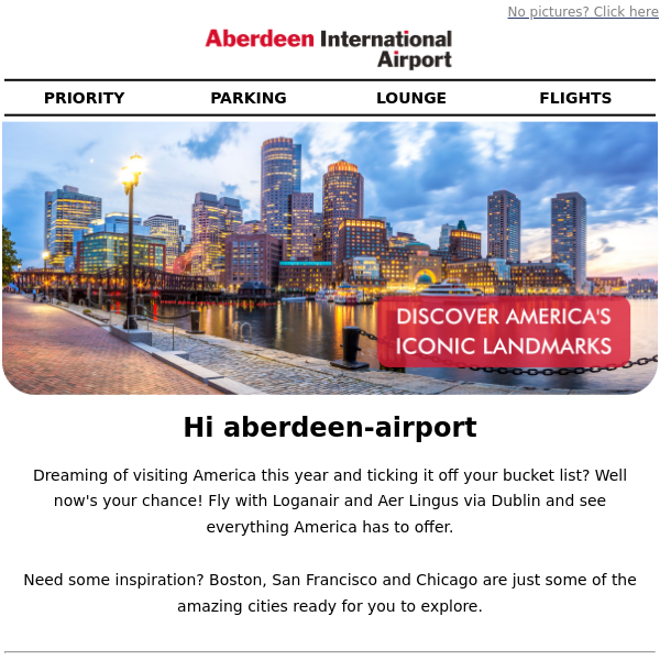 Discover America's iconic landmarks with connecting flights Aberdeen Airport 🌎