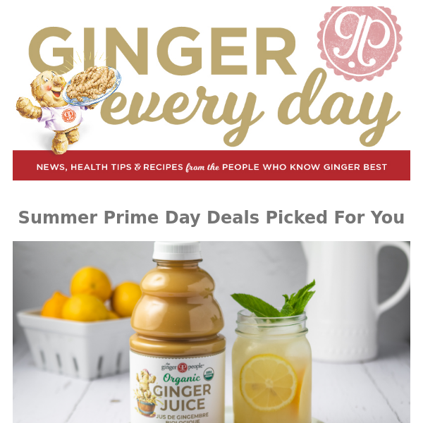 Shop The Ginger People® Prime Day Deals