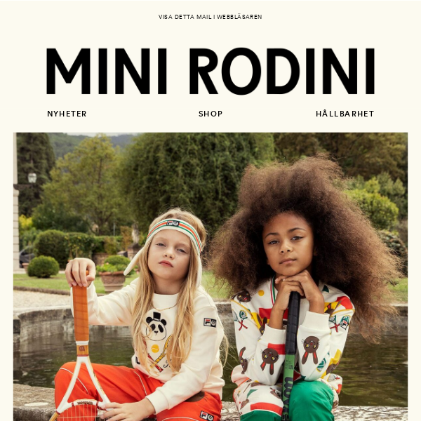 Live nu: Din exklusiva förtur till FILA x Mini Rodini!