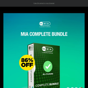 🕛 FINAL CALL: 86% Off MIA Labs Complete Bundle!