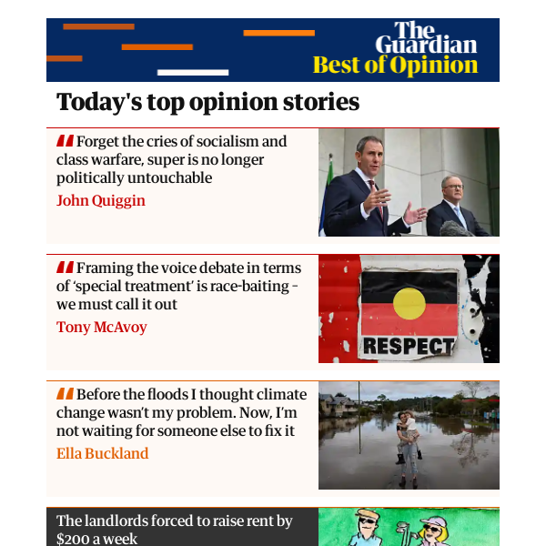 The best of Guardian Opinion Australia