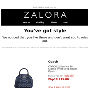 CLN - Here's the sign you're looking for to buy that new bag, and why not  this one? Shop the Balance Handbag here: cln.com.ph/products/balance
