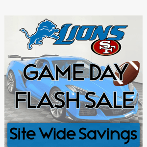 GAME DAY SITE WIDE SAVINGS🏈🦁