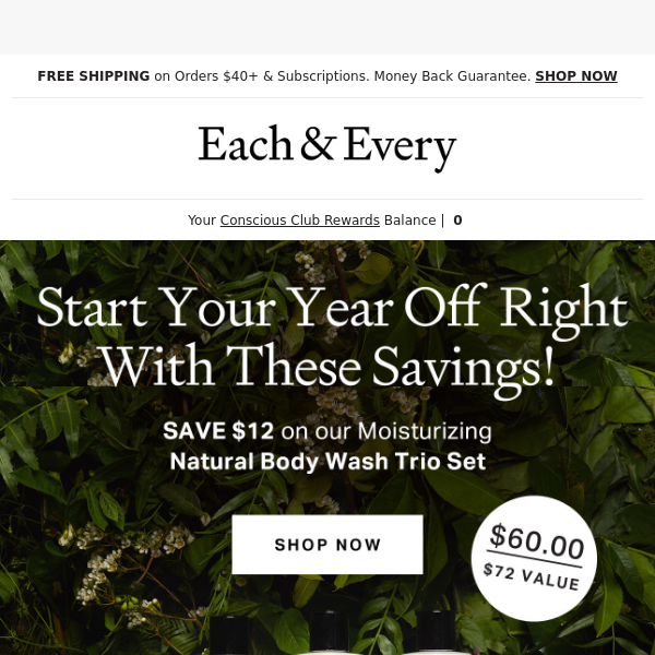$12 off & free shipping