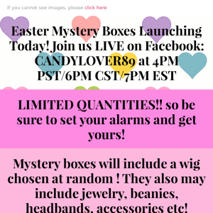 🐰 Easter Mystery Boxes  🐣