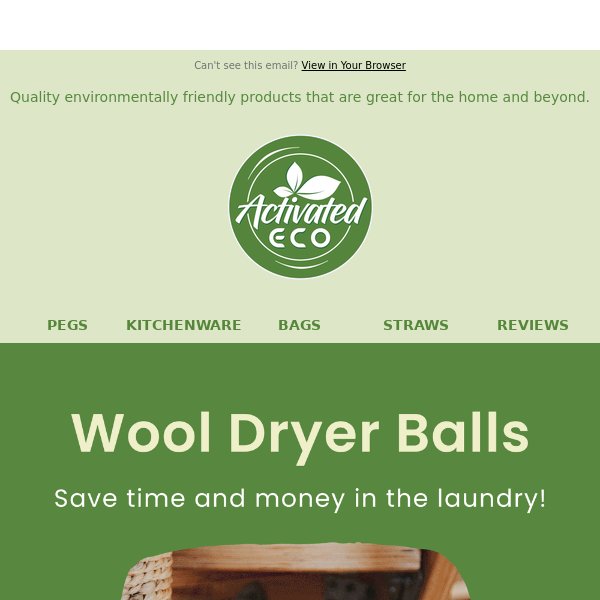 🐑 Try our best selling Wool Dryer Balls!