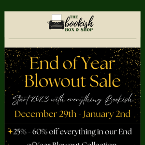 Start 2023 With Up To 60% Off!💫