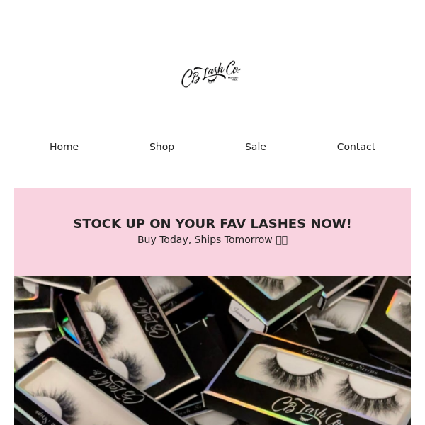 GRAB YOUR FAV'S $7.99-8.99 LASHES 🥵