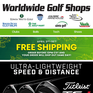 Titleist Helps You Tackle The Course This Season!