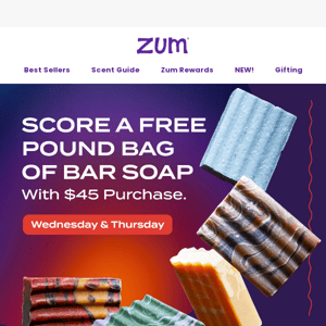 What Would You Do With A Pound of Zum Bars?