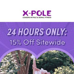 24 Hours Only: 15% Off Sitewide