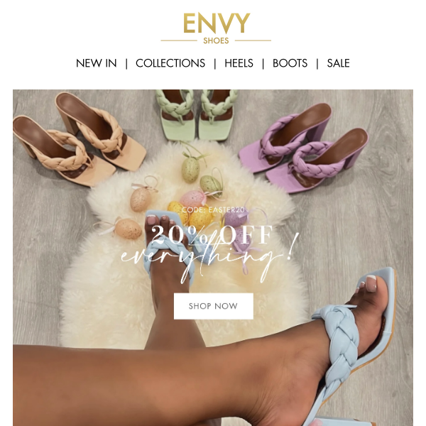 Envy Shoes - Latest Emails, Sales & Deals