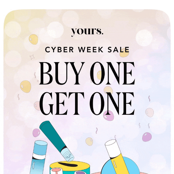 🎁 Today only: Buy 1, Get 1 on your custom skincare