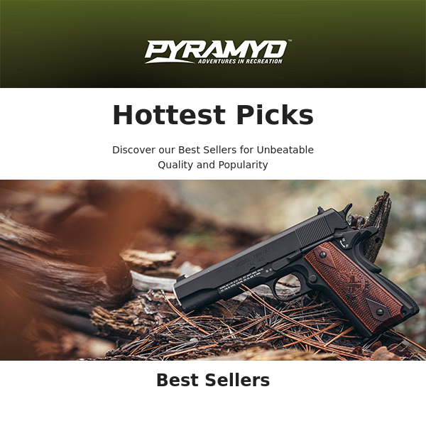 January's Best Sellers from Pyramyd AIR!