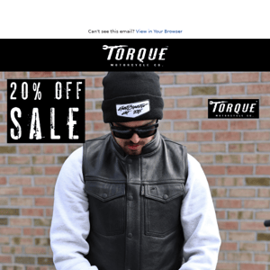 20% OFF // Be sure to get your gifts EARLY!