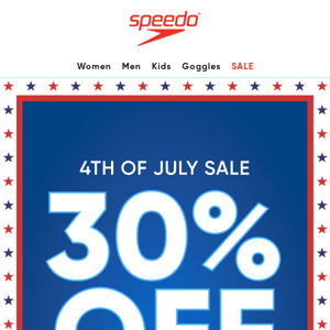 Don't miss up to 30% off sitewide, 4th of July Sale!