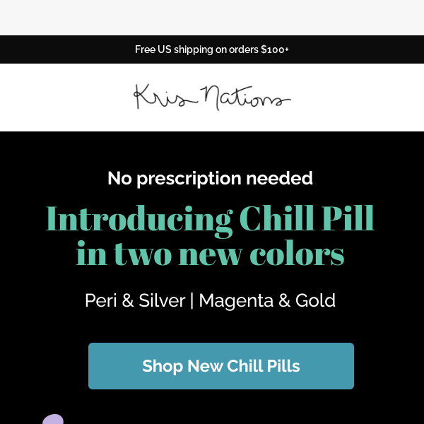 NEW Chill Pill colors from peri-dise ✨