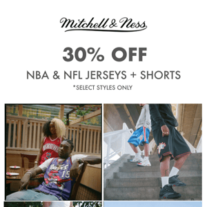 30% Off Authentic Jerseys & Shorts! Final Hours