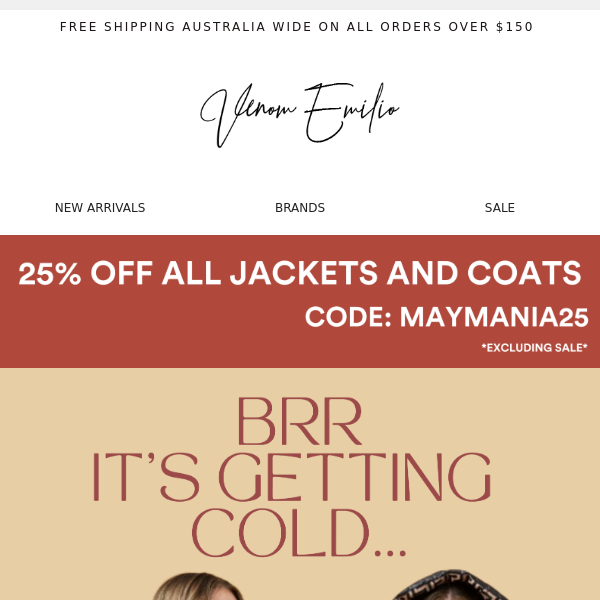 SALE: WINTER JACKETS AND COATS