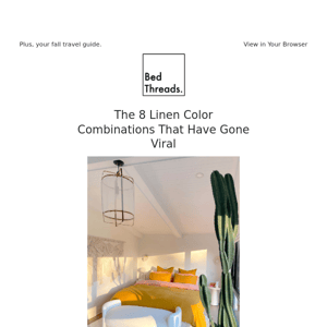 8 Linen Color Combinations That Have Gone Viral