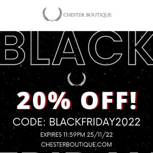 ⭐ BLACK FRIDAY DISCOUNT! ⭐