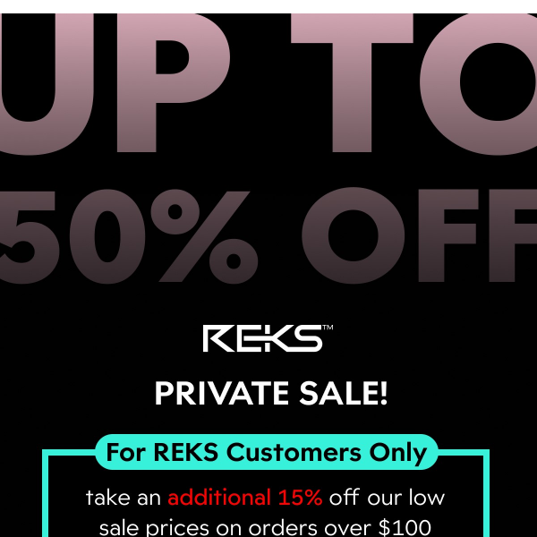 Special Offer for REKS Preferred Customers Only!