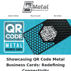 Elevate Your Networking with Top QR Code Metal Business Cards 🚀