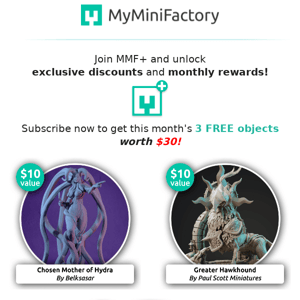 March MMF+ release is now LIVE! 🎁