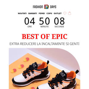 BEST OF EPIC: genti si incaltaminte la mega oferte!⚡️⏱