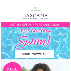 Extended! 15% Off Today + Hot Swim Looks